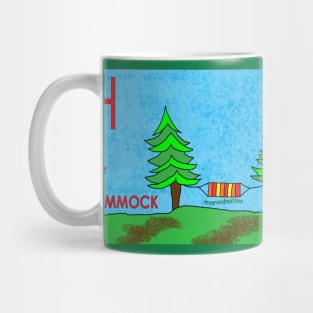 H is for HAMMOCK Mug